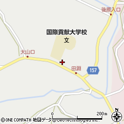 岡山県新見市哲多町田淵70周辺の地図