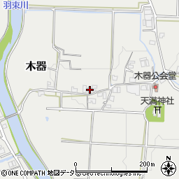 兵庫県三田市木器569周辺の地図