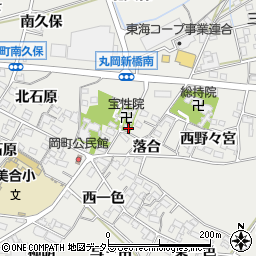 愛知県岡崎市岡町寺屋敷9周辺の地図