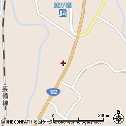 岡山県新見市哲西町矢田3565-5周辺の地図