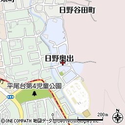 京都府京都市伏見区日野奥出11-22周辺の地図