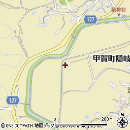 滋賀県甲賀市甲賀町隠岐2849周辺の地図