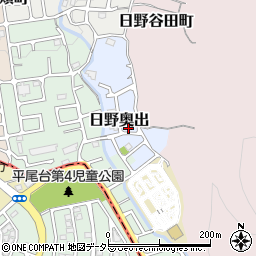 京都府京都市伏見区日野奥出11-21周辺の地図
