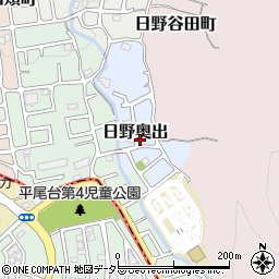 京都府京都市伏見区日野奥出11-23周辺の地図