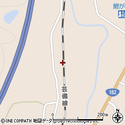 岡山県新見市哲西町矢田3428-1周辺の地図