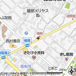 兵庫県加西市北条町横尾256周辺の地図