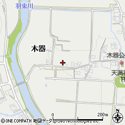 兵庫県三田市木器609周辺の地図