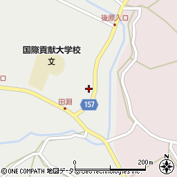 岡山県新見市哲多町田淵33-1周辺の地図