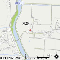 兵庫県三田市木器612周辺の地図