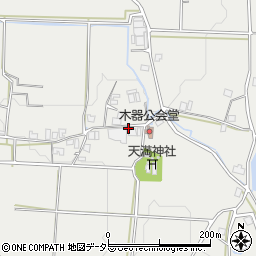 兵庫県三田市木器681周辺の地図