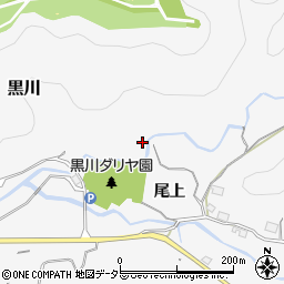 兵庫県川西市黒川379周辺の地図