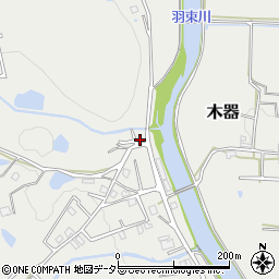 兵庫県三田市木器1420周辺の地図