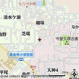 京都府長岡京市今里大塚周辺の地図