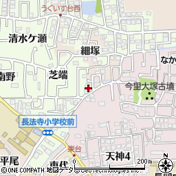 京都府長岡京市今里（大塚）周辺の地図