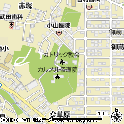 京都府宇治市木幡赤塚39周辺の地図