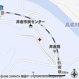 岡山県新見市井倉507周辺の地図
