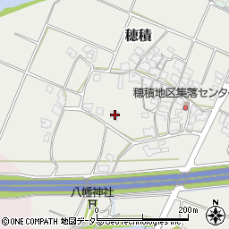 兵庫県加東市穂積417-1周辺の地図