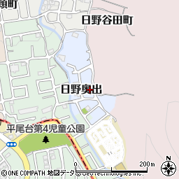 京都府京都市伏見区日野奥出11-42周辺の地図