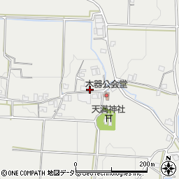 兵庫県三田市木器507周辺の地図