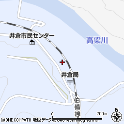 岡山県新見市井倉552周辺の地図
