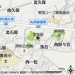 愛知県岡崎市岡町寺屋敷15周辺の地図