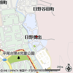 京都府京都市伏見区日野奥出11-41周辺の地図