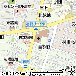 愛知県司法書士会西三河総合相談センター周辺の地図