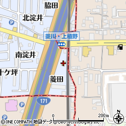 ファミリーマート向日南淀井店周辺の地図