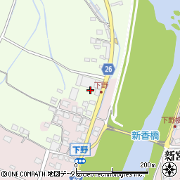 兵庫県たつの市新宮町吉島437周辺の地図
