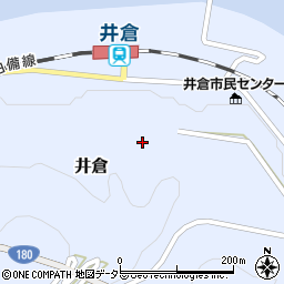 岡山県新見市井倉456周辺の地図