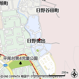 京都府京都市伏見区日野奥出11-11周辺の地図