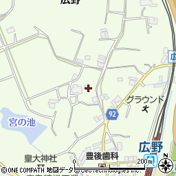 兵庫県三田市広野623周辺の地図