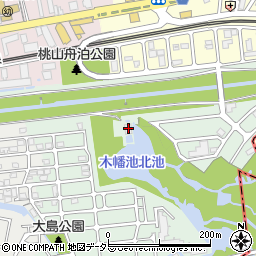 大島排水機場周辺の地図