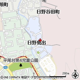 京都府京都市伏見区日野奥出11-40周辺の地図