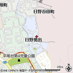 京都府京都市伏見区日野奥出11-39周辺の地図
