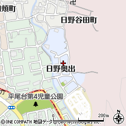 京都府京都市伏見区日野奥出11-27周辺の地図