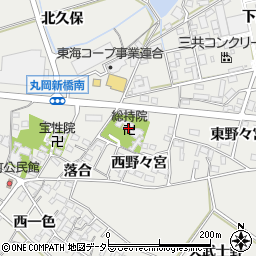 愛知県岡崎市岡町西野々宮17周辺の地図