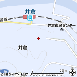 岡山県新見市井倉450周辺の地図