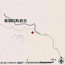 京都府亀岡市東別院町倉谷下疆地周辺の地図