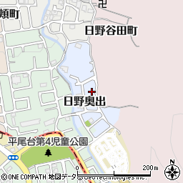 京都府京都市伏見区日野奥出11-37周辺の地図