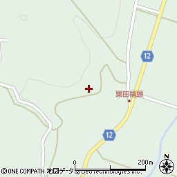 広島県庄原市東城町粟田2096周辺の地図