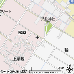 愛知県安城市川島町松原47周辺の地図