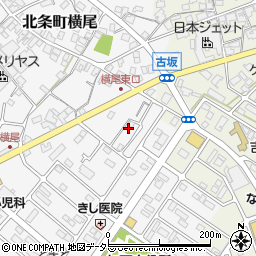 兵庫県加西市北条町横尾575-11周辺の地図