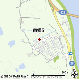 滋賀県大津市南郷6丁目1080-13周辺の地図