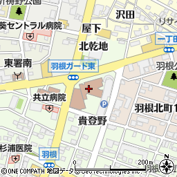 岡崎労働基準監督署　安全衛生周辺の地図