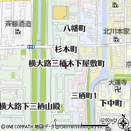 京都府京都市伏見区横大路三栖木下屋敷町25周辺の地図