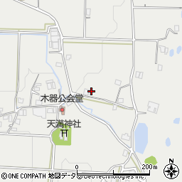兵庫県三田市木器504周辺の地図