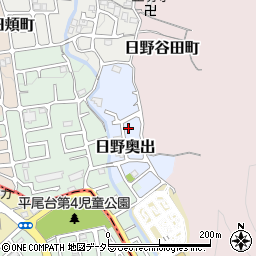 京都府京都市伏見区日野奥出11-28周辺の地図