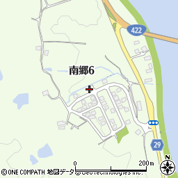 滋賀県大津市南郷6丁目1080周辺の地図