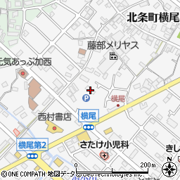 兵庫県加西市北条町横尾659周辺の地図